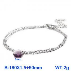 Stainless Steel Bracelet(women) - KB129240-Z