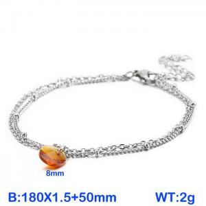 Stainless Steel Bracelet(women) - KB129244-Z