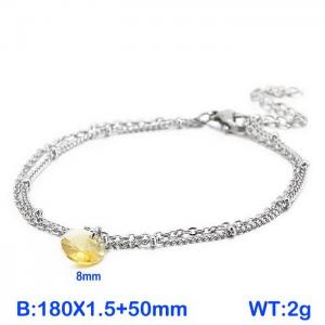 Stainless Steel Bracelet(women) - KB129245-Z