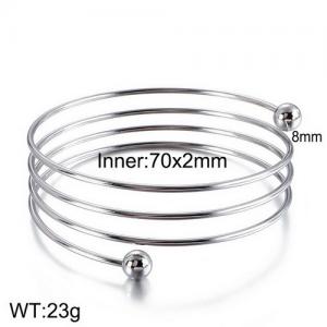 Stainless Steel Bangle - KB129468-Z