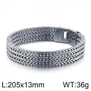 Stainless Steel Bracelet(Men) - KB130183-KFC