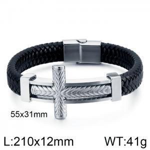 Leather Bracelet - KB130231-KFC