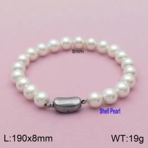 Shell Pearl Bracelets - KB133670-Z
