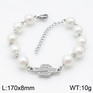Stainless Steel Bracelet(women) - KB134078-DL