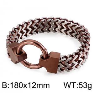 Stainless Steel Special Bracelet - KB134774-KFC
