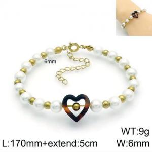 Shell Pearl Bracelets - KB135985-Z
