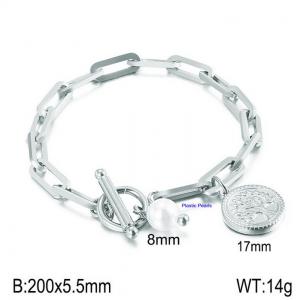 Stainless Steel Bracelet(women) - KB138416-Z