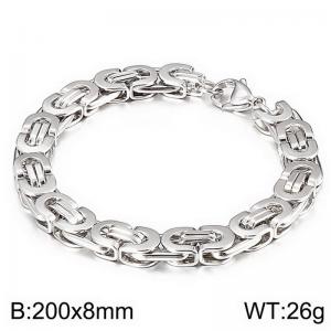 Stainless Steel Bracelet(Men) - KB139228-Z