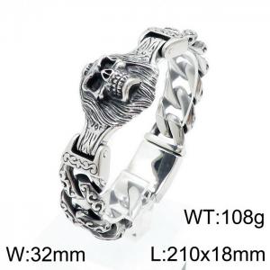 Stainless Steel Bracelet(Men) - KB139277-KJX