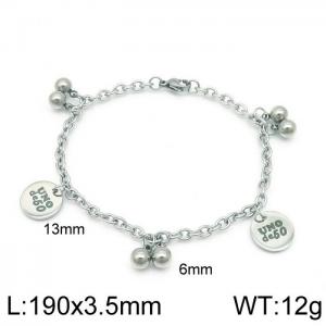 Stainless Steel Bracelet(women) - KB139309-Z
