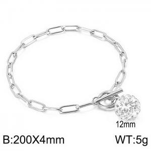Stainless Steel Bracelet(women) - KB139652-Z
