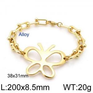 Alloy & Iron Bracelet - KB139834-Z