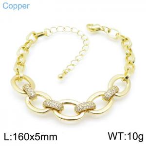 Copper Bracelet - KB143740-TJG