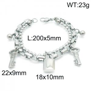 Stainless Steel Bracelet(women) - KB144867-Z
