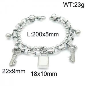 Stainless Steel Bracelet(women) - KB144869-Z