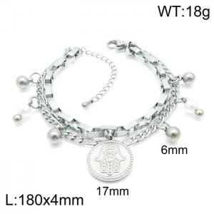 Stainless Steel Bracelet(women) - KB144913-Z