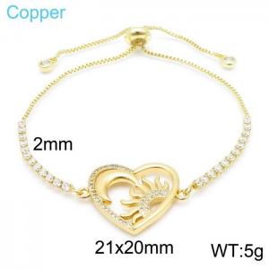 Copper Bracelet - KB145596-TJG