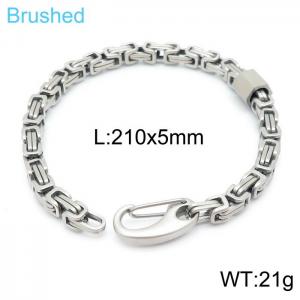 Stainless Steel Bracelet(Men) - KB145948-KLHQ