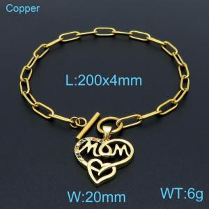 Copper Bracelet （ Mother's Day） - KB146216-Z