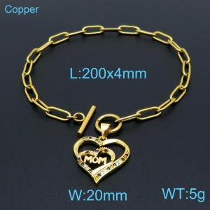 Copper Bracelet （ Mother's Day） - KB146220-Z
