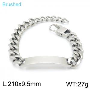 Stainless Steel Bracelet(Men) - KB146294-KLHQ