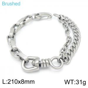 Stainless Steel Bracelet(Men) - KB146302-KLHQ