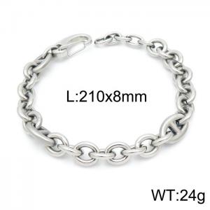 Stainless Steel Bracelet(Men) - KB146444-KLHQ
