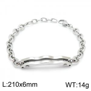 Stainless Steel Bracelet(Men) - KB146445-KLHQ