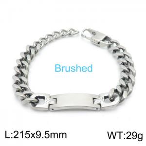 Stainless Steel Bracelet(Men) - KB146918-KLHQ