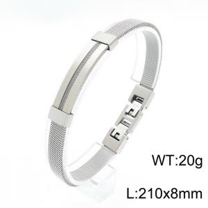 Stainless Steel Bracelet(Men) - KB147251-KLHQ