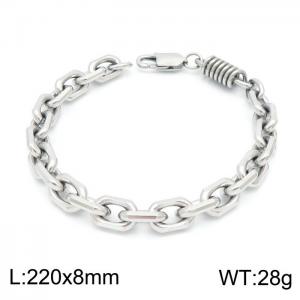 Stainless Steel Bracelet(Men) - KB147898-KLHQ