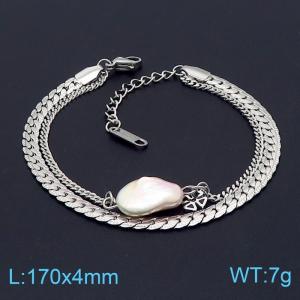 Stainless Steel Bracelet(women) - KB149199-KLX