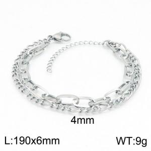 Stainless Steel Bracelet(women) - KB149303-Z