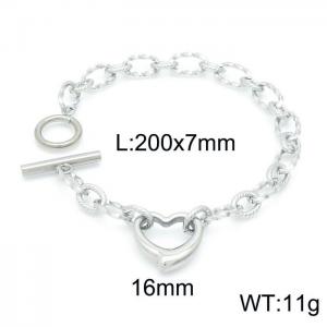 Stainless Steel Bracelet(Men) - KB149755-Z