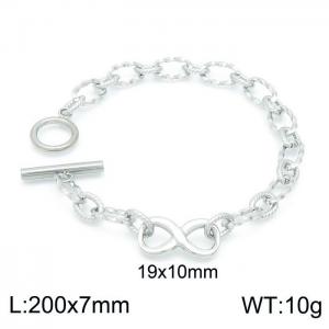 Stainless Steel Bracelet(Men) - KB149757-Z