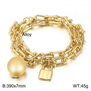 Alloy  Bracelet - KB150341-Z