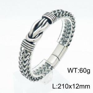 Stainless Steel Bracelet(Men) - KB153047-YY