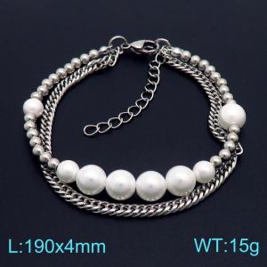 Stainless Steel Bracelet(women) - KB154158-TLX