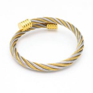 Stainless Steel Wire Bangle - KB154225-XY