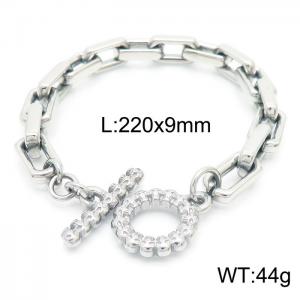 Stainless Steel Bracelet(Men) - KB157225-Z