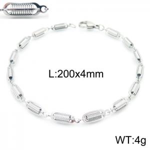Stainless Steel Bracelet(Men) - KB157252-Z