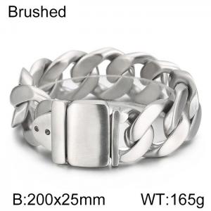 Stainless Steel Bracelet(Men) - KB157885-KJX
