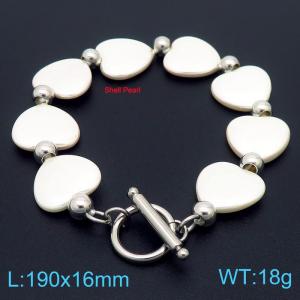 Shell Pearl Bracelets - KB161936-Z