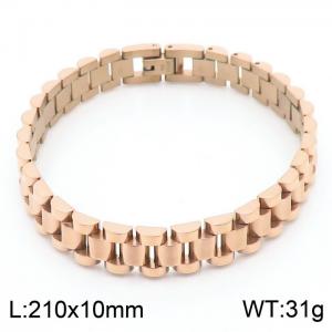 Stainless Steel Bracelet(Men) - KB167048-K
