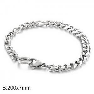 Stainless steel splicing bracelet - KB170904-Z