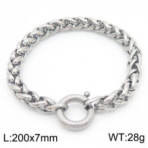 Stainless Steel Special Bracelet - KB181453-Z