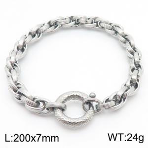 Stainless Steel Special Bracelet - KB181455-Z