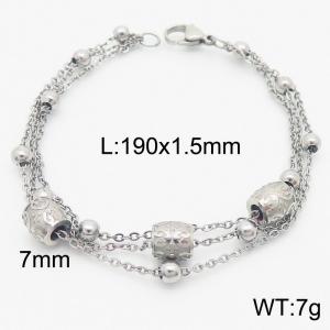 Stainless Steel Bracelet(women) - KB183136-Z