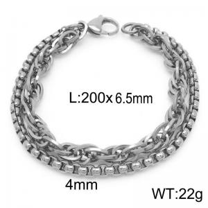 Stainless Steel Bracelet - KB183504-Z