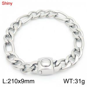 Stainless Steel Bracelet(Men) - KB183632-Z